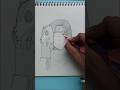 How to draw Itachi uchiha face #anime #drawing