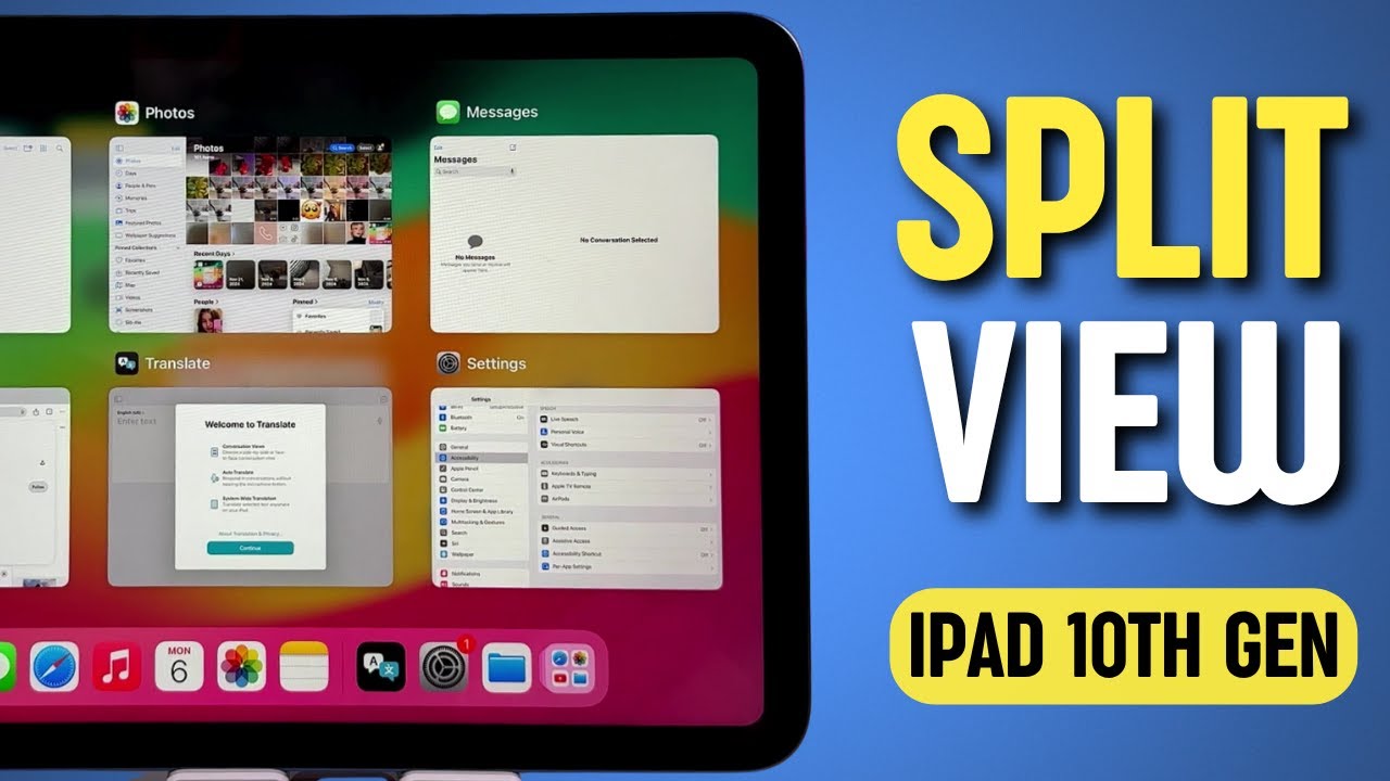 iPad 10-го поколения — как использовать многозадачность с Split View