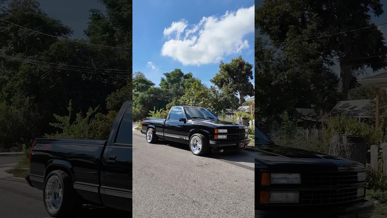 NEW WHEELS AND TIRES ON THE 454! 😬🔥 