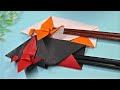 折り紙・箸袋立体鶴・Origami ・Mr coin origami channel１５