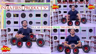 INDIA  FIRST PRODUCTS IN CAR AUDIO 🔥 || PA SYSTEM & HOME THEATRE IN 2022