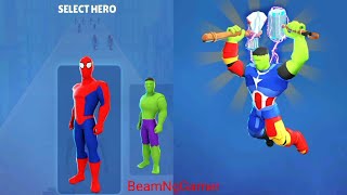 ✅ Spider man 🆚 Hulk Run - Gameplay iOS,Android Video Pro Walkthrough Mobile Game All Levels screenshot 5
