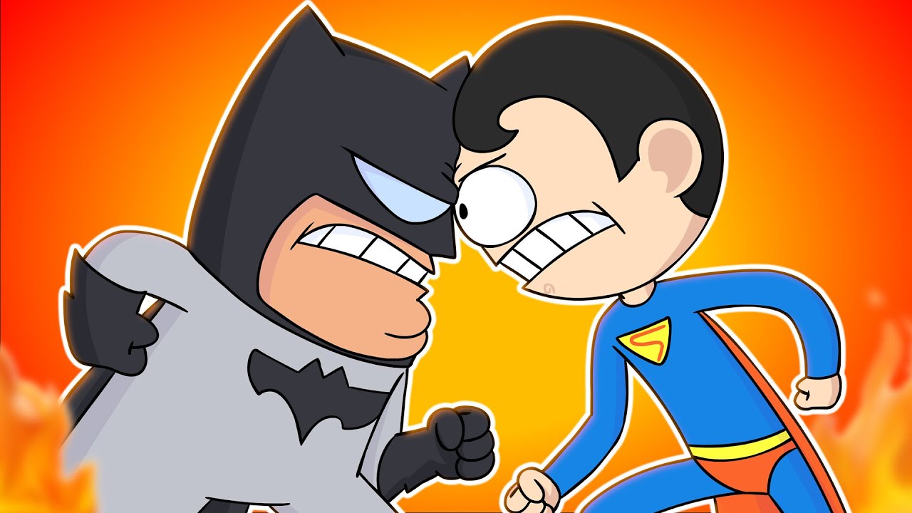 ♪ BATMAN VS SUPERMAN THE MUSICAL - Animated Parody Song - YouTube