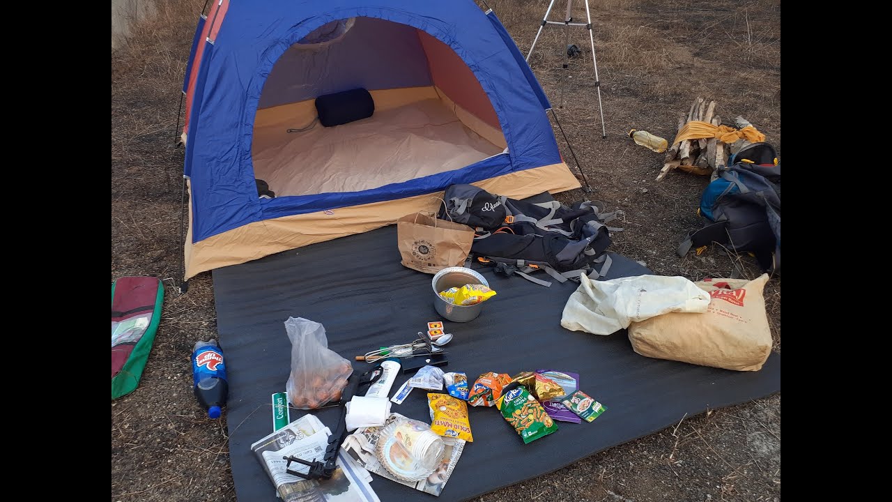 Self Camping in India Solo Camping Hindi Solo Traveling YouTube