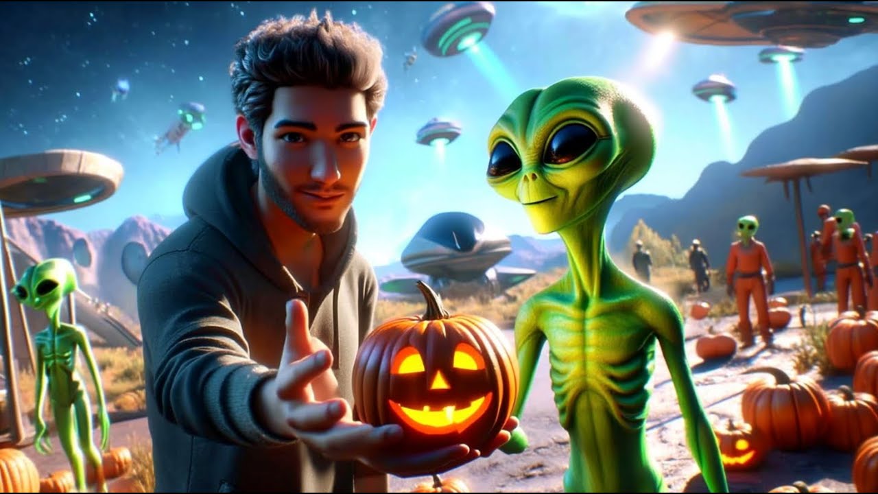 Aliens Experience Halloween for the First Time: The Harvest Moon ...