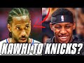 Kawhi Leonard Signing With Knicks? - Joining Julius Randle & RJ Barrett