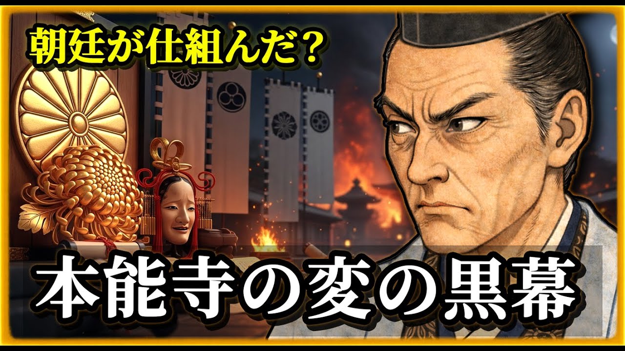 【禁断の日本史】本能寺の変の黒幕は朝廷!? 明智光秀“密使説”を暴く【ゆっくり解説】