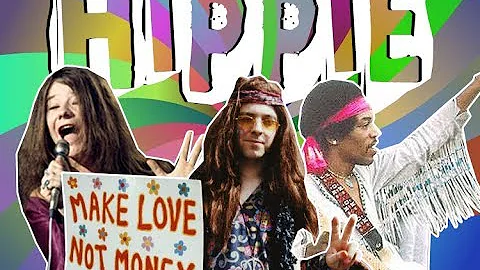 Como os hippies criticam a sociedade?