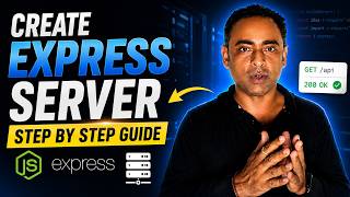 Create Express Server in Node.js | Step-by-Step Beginner Tutorial