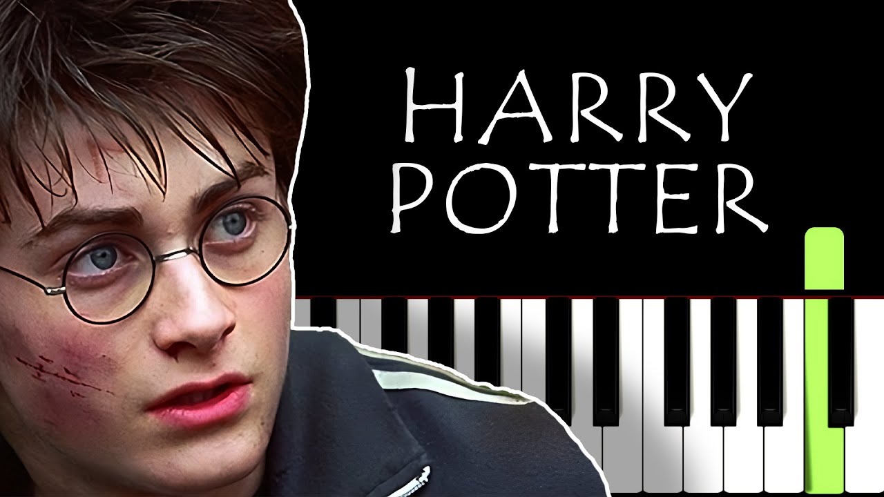 Harry Potter - Hedwig's Theme EASY BEGINNER Piano Tutorial - YouTube