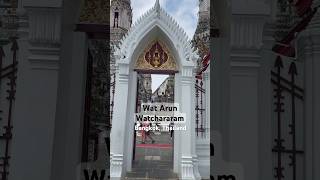 Wat Arun Temple ~ Bangkok, Thailand #sacredsites #travel #shorts