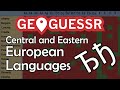 Central and eastern european languages  geoguessr tips