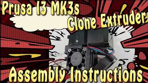 Prusa i3 MK3s 3D Printer Extruder Assembly