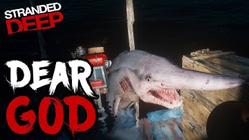 ITS ON THE BOAT WITH US | Stranded Deep | Survival Vacation Ep.6