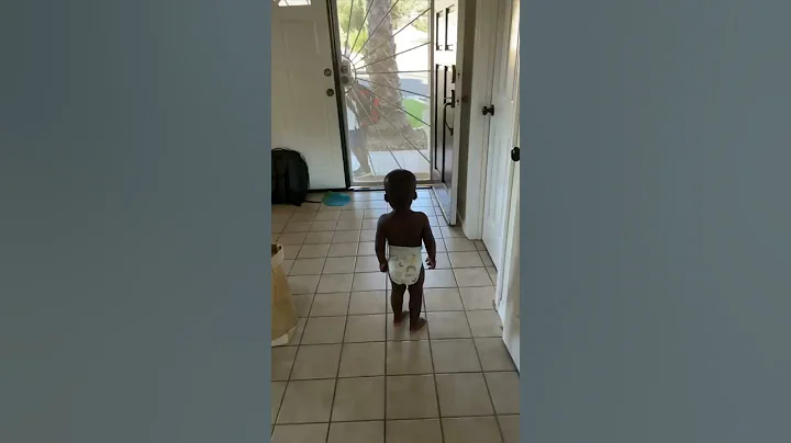 Baby Loses it when Brother & Sister leave for School - DayDayNews