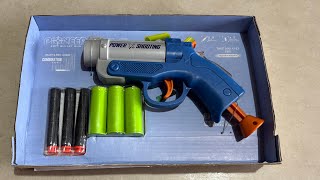 Power Shooting Soft Bullet Gun Unboxing and Testing  screenshot 1