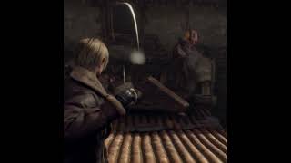 Resident Evil 4 Chainsaw Demo | Leon Kennedy vs Dr. Salvador | #shorts #biohazard #RE4 #re4remake