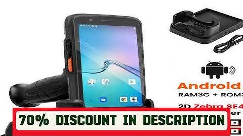 A must-have product! Android 11 Rugged PDA Zebra SE4710 NFC Handheld Terminal Wireless Wifi with G