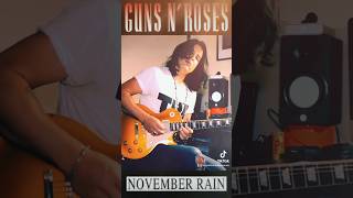 Miguel Montalban playing November Rain by Guns N Roses, Use Your Illusion 1991