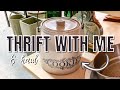 THRIFT WITH ME FOR VINTAGE DECOR! + HAUL! | Vintage & Farmhouse Home Decor