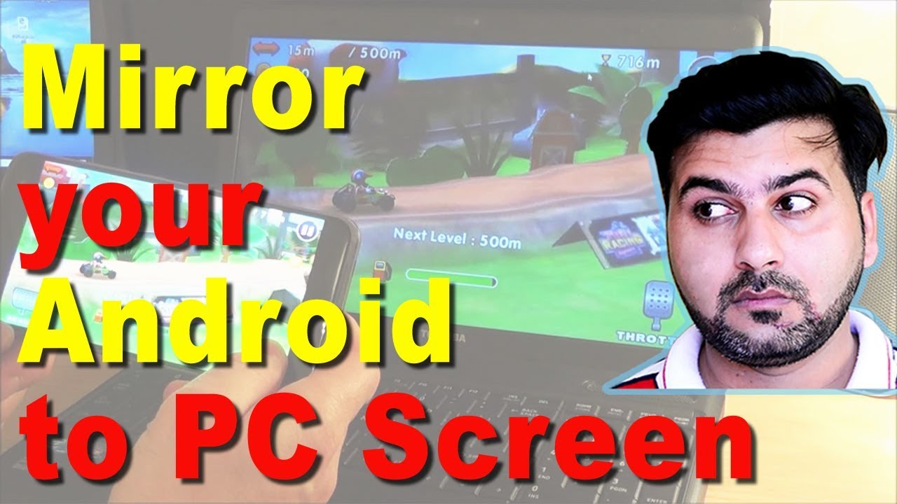 How to Mirror your Android Screen to PC with WiFi & USB - YouTube