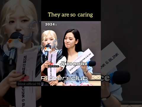they are so caring #rosé #jennie #jisoo #lisa #blackpink #trending