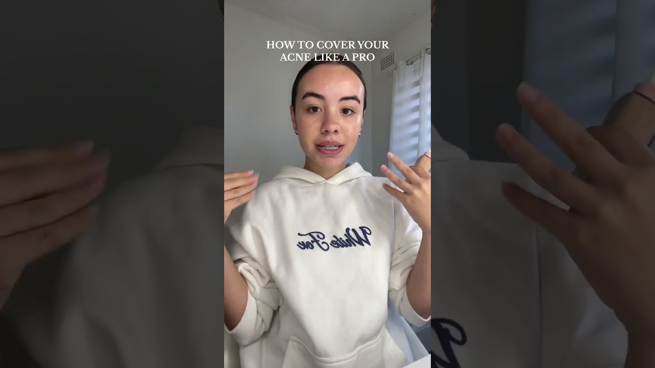 How to perfectly cover up your acne