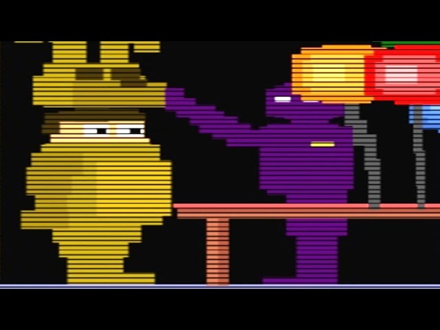 Five Nights at Freddy's 4 Secret Purple Man Easter Egg Minigame