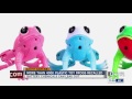 Plastic toy frogs being recalled