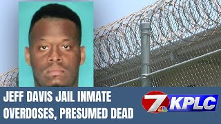 Jeff Davis jail inmate overdoses, family thought he was dead