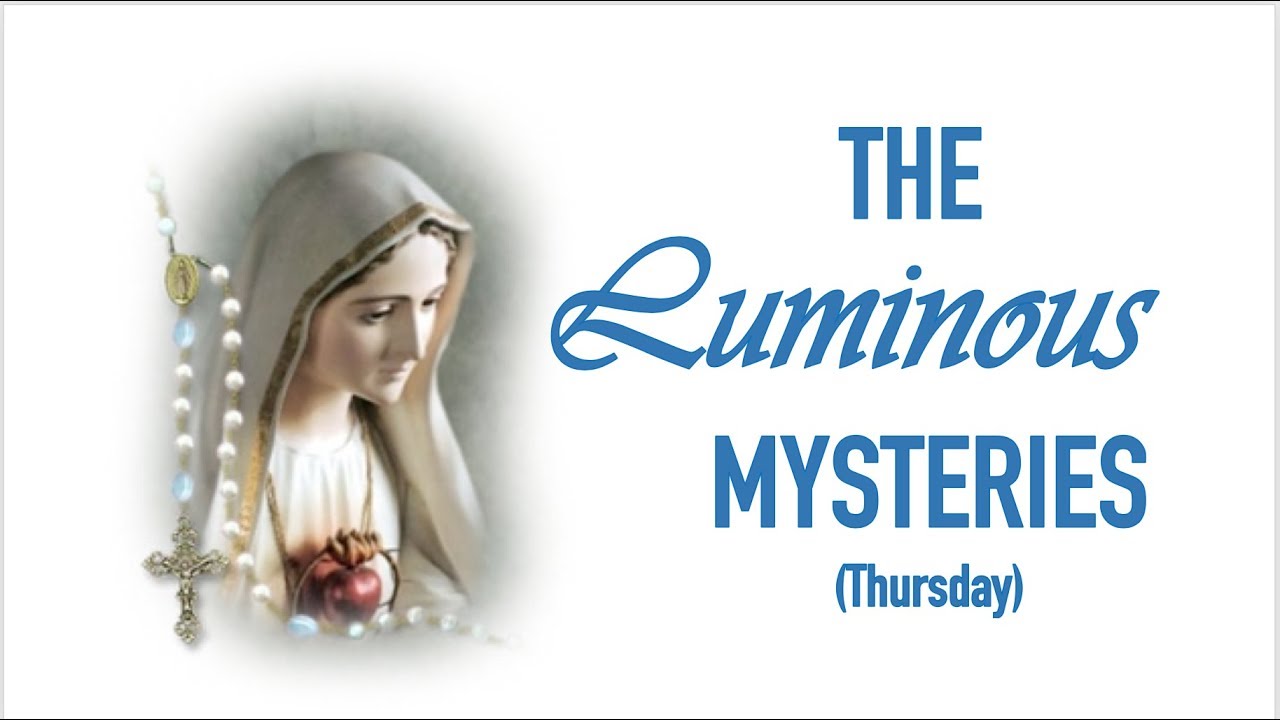 catholic rosary thursday catholic rosary thursday