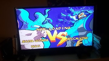 Marvel Super Heroes vs Street Fighter  (PSONE): Hulk Live Playthrough