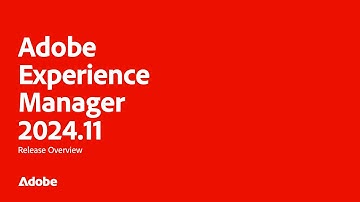 Adobe Experience Manager (AEM) | Release 2024.11