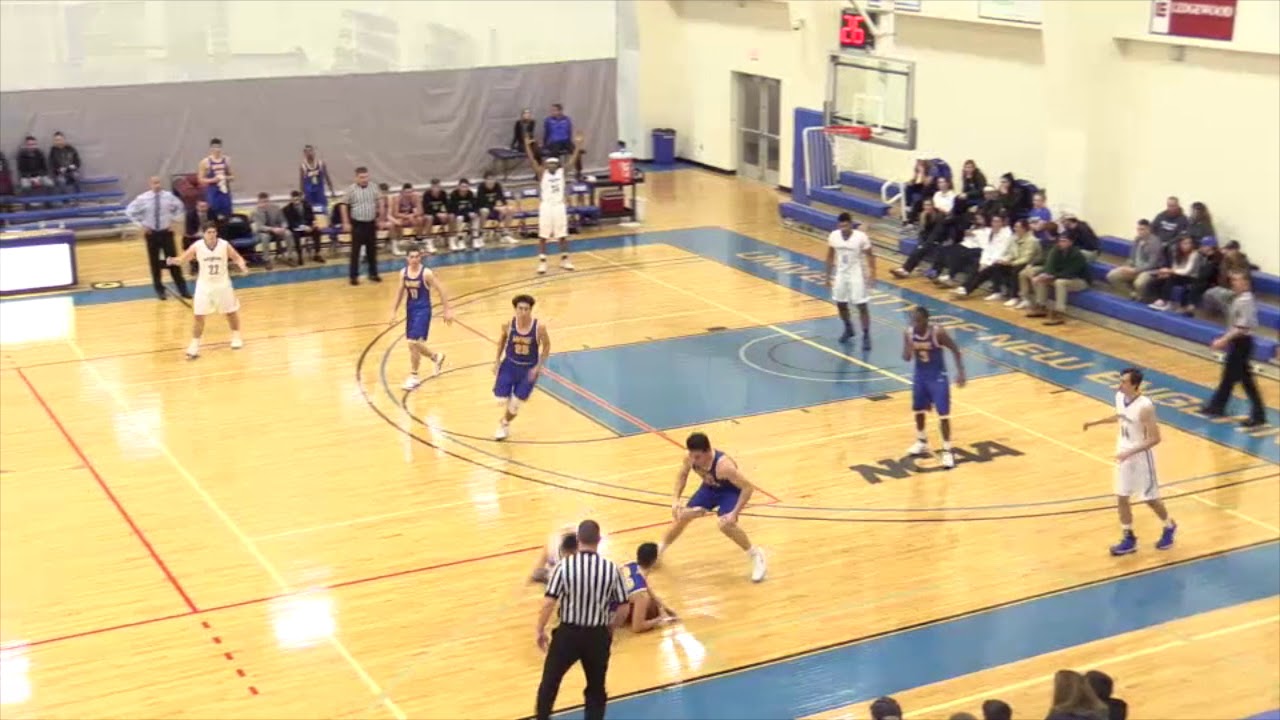 201718 WNE Men's Basketball Highlight Video YouTube