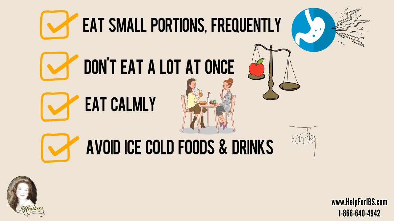 Ibs Eating Chart