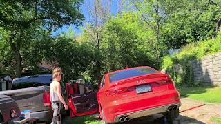 2015 Audi S3 RES DELETE plus REVS #vroom #exhaust