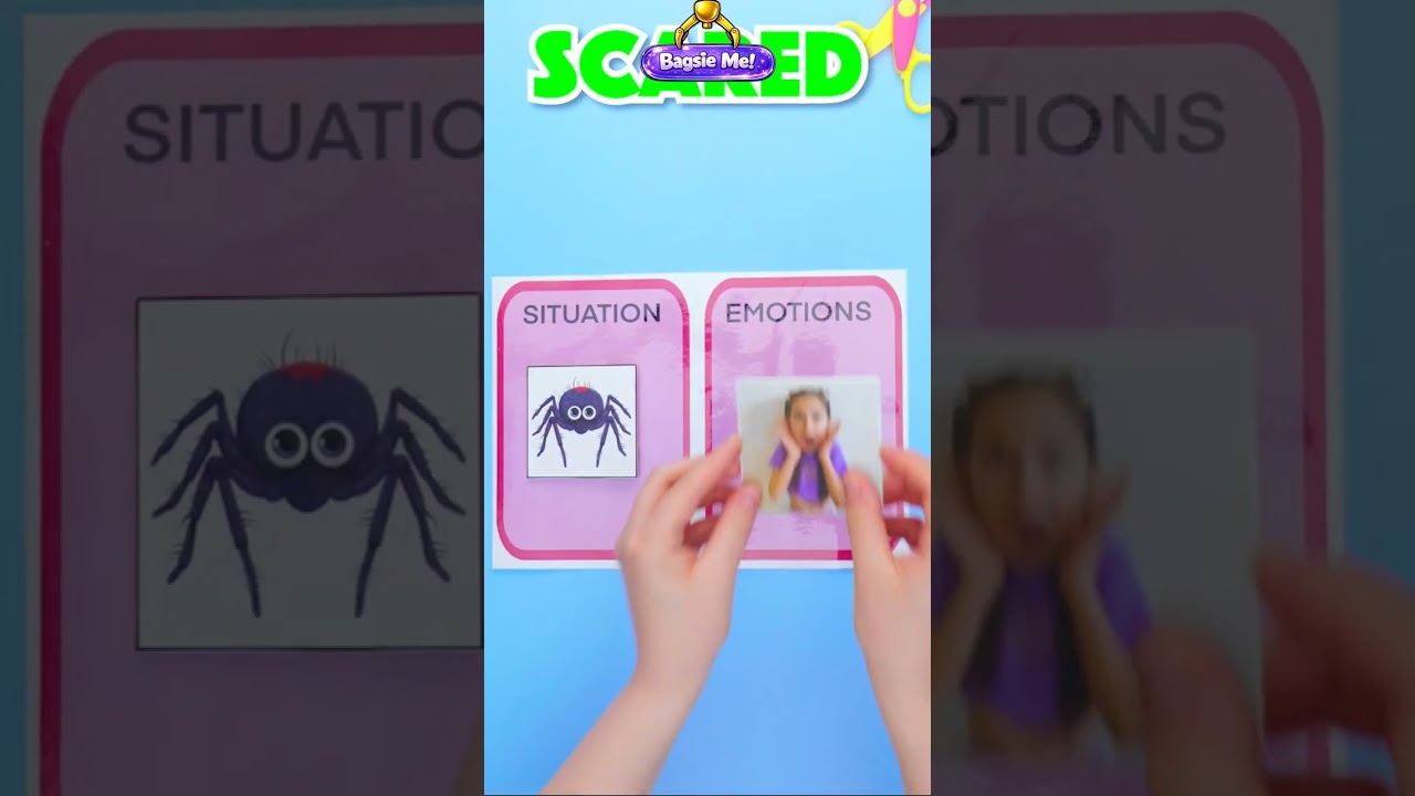 🎭 Name That Feeling! Happy, Sad, Angry, or Scared? Let's Play! 🗣️💖 #Shorts