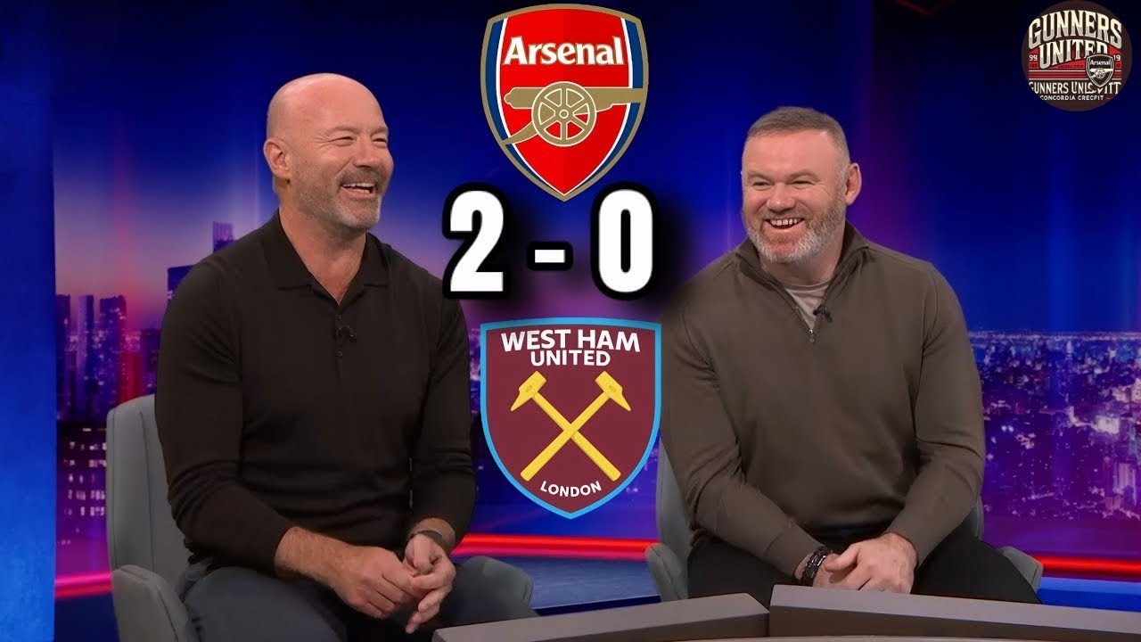 ALAN SHEARER AND WAYNE ROONEY HAIL ARSENAL AS TITLE CONTENDERS – MOTD REACTION