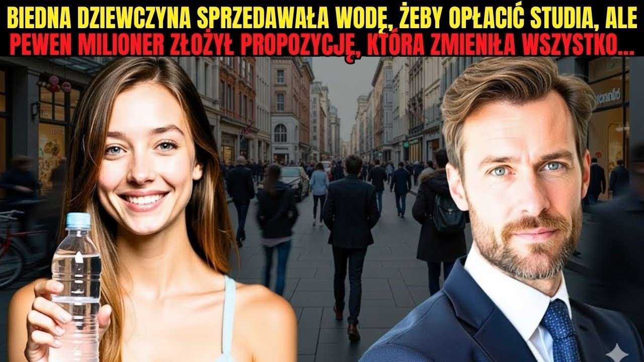 MILIONER WZRUSZA SIĘ, POZNAJĄC DZIEWCZYNĘ, KTÓRA SPRZEDAWAŁA WODĘ NA ULICY