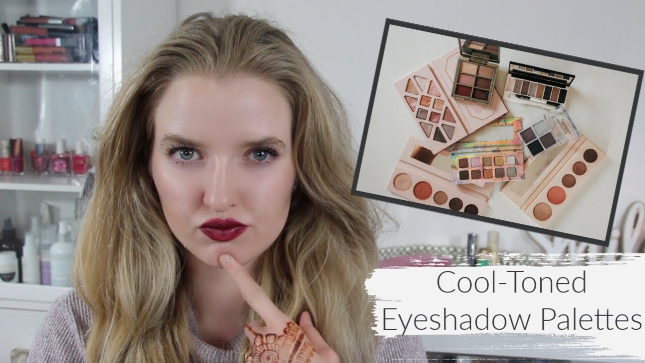 COOL TONED EYESHADOW PALETTES| clean beauty