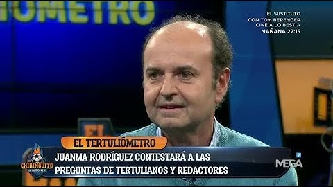 El TERTULIÓMETRO 2.0 VS. JUANMA RODRÍGUEZ