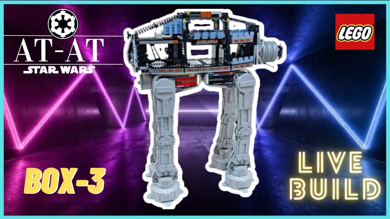 UCS ATAT LIVE BUILD (BOX-3) WITH ONE THUMB