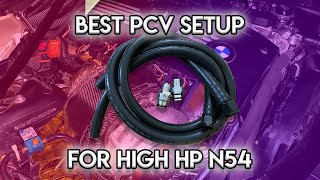 Best N54 PCV Setup! - DIY