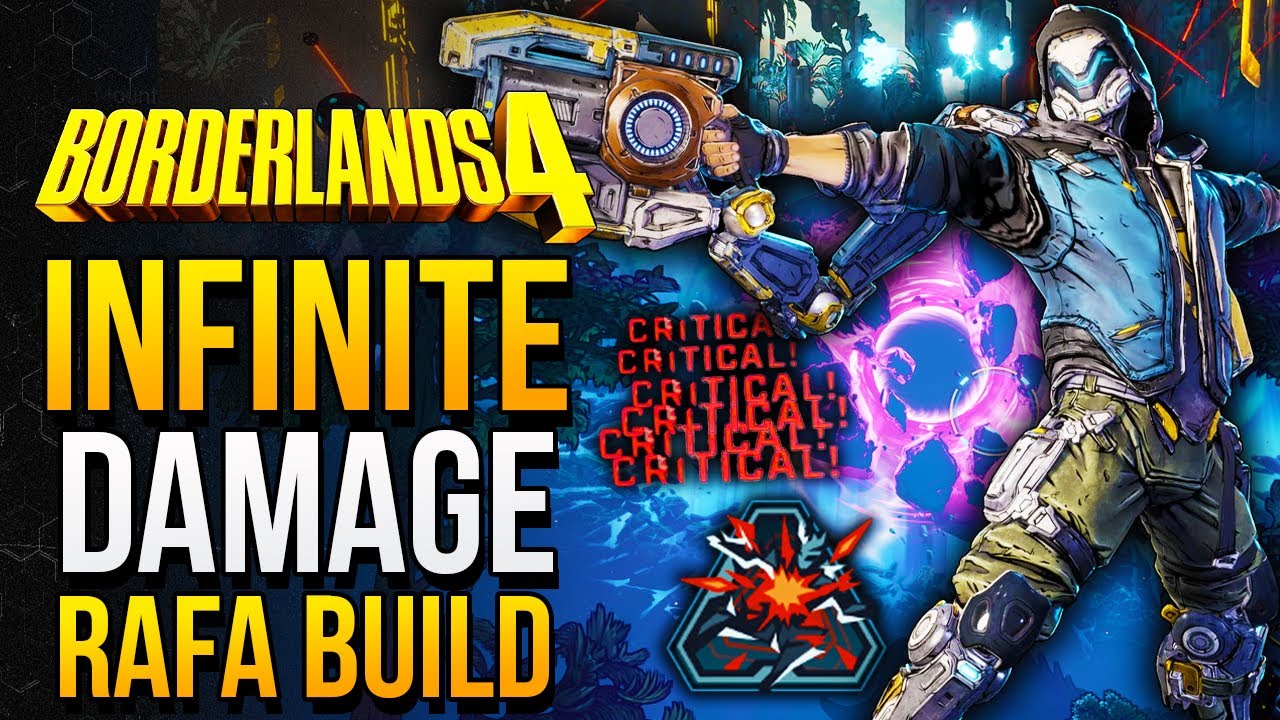 Ranger Rafa Build RAFA Infinite DAMAGE Build! Borderlands 4 Best Build For RAFA Early ...