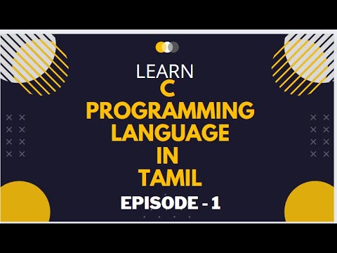 Learn C programming language in TAMIL #cprogramming # ...