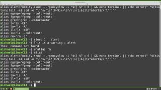 Linux Command Line (72) Environment Vars, Alias, functions