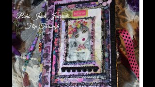 Boho Gypsy Junk Journal Flip Through