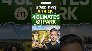 India’s ONLY National Park with 4 Vegetation Types 🌳 | UPSC PYQ