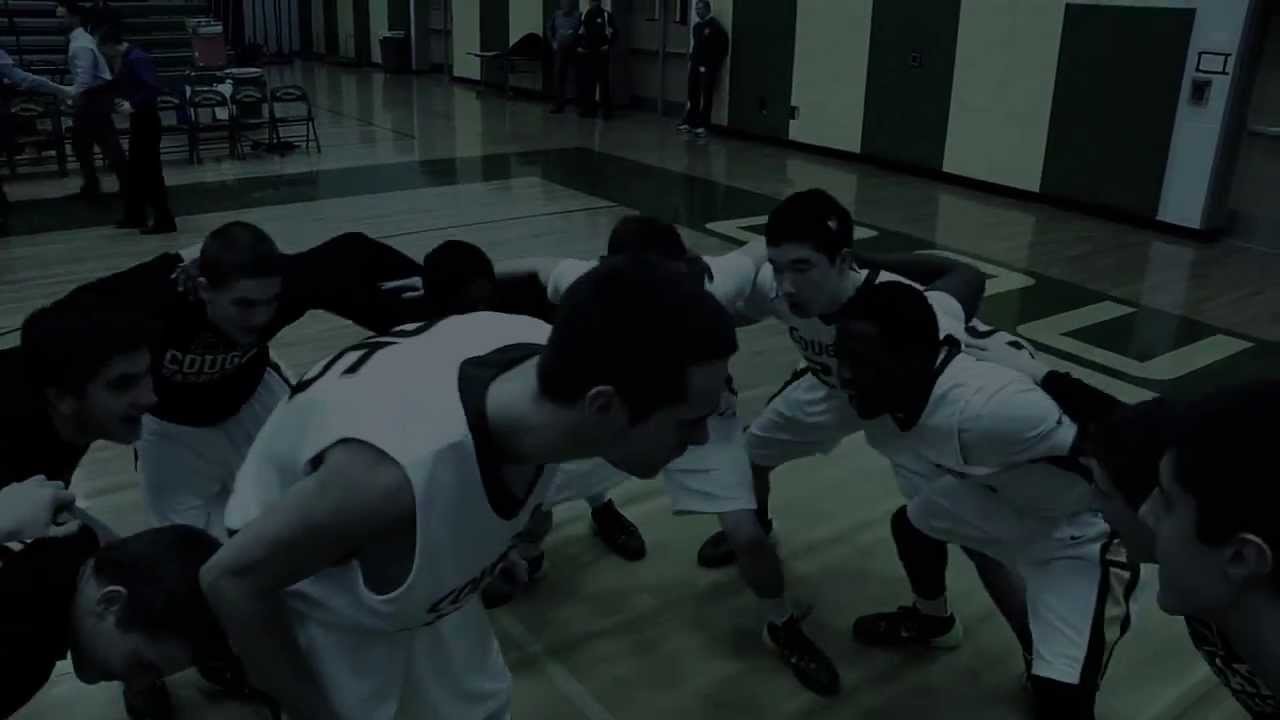 Montgomery Cougars Basketball 2/15/14 vs Bound Brook (Somerset County Tournament)