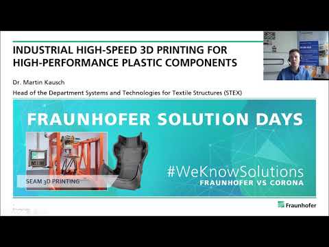 Industrieller Highspeed-3D-Druck für Hochleistungskunststoffe
